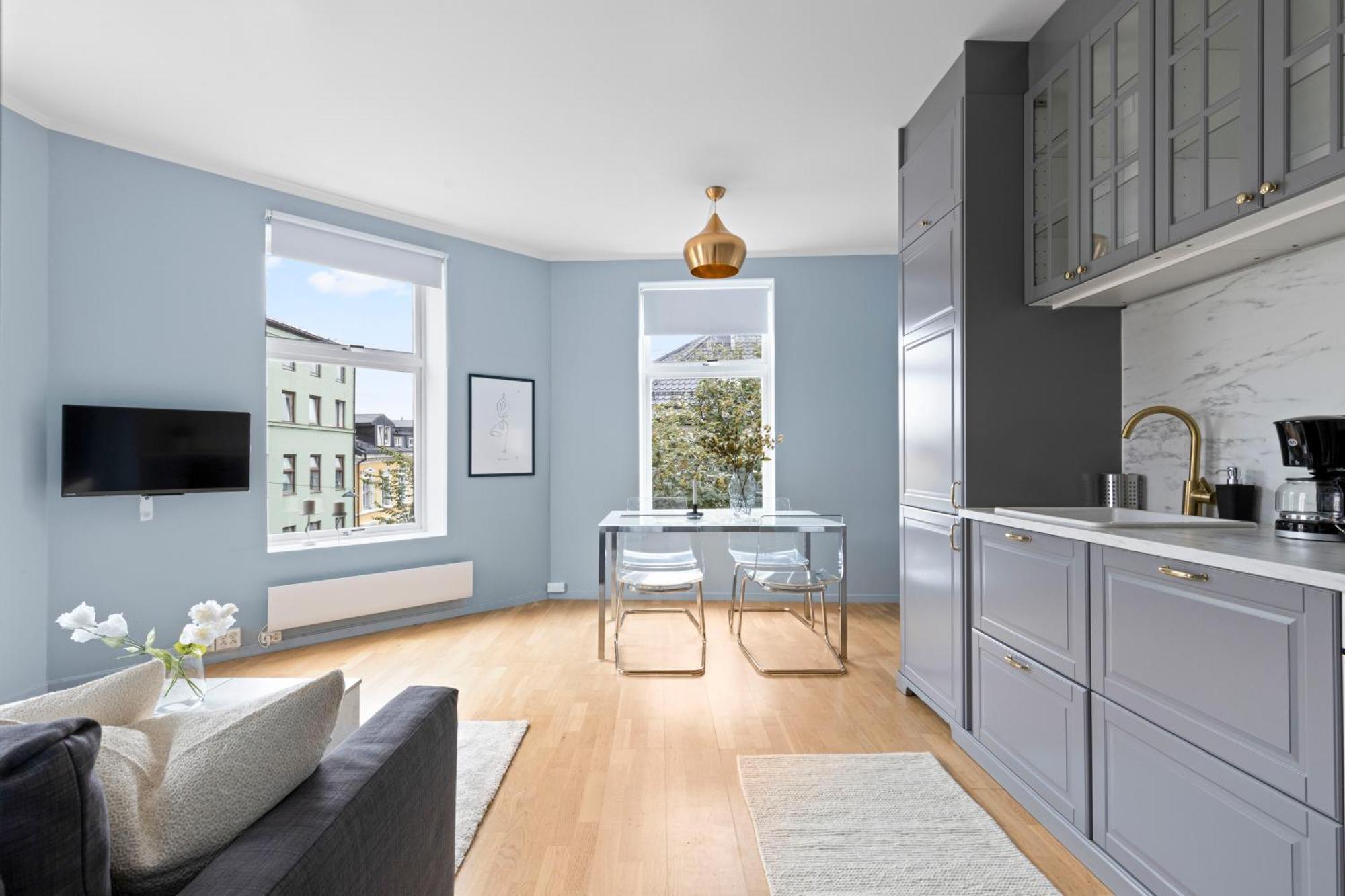 Modern And Bright Apartment In Central 오슬로 외부 사진